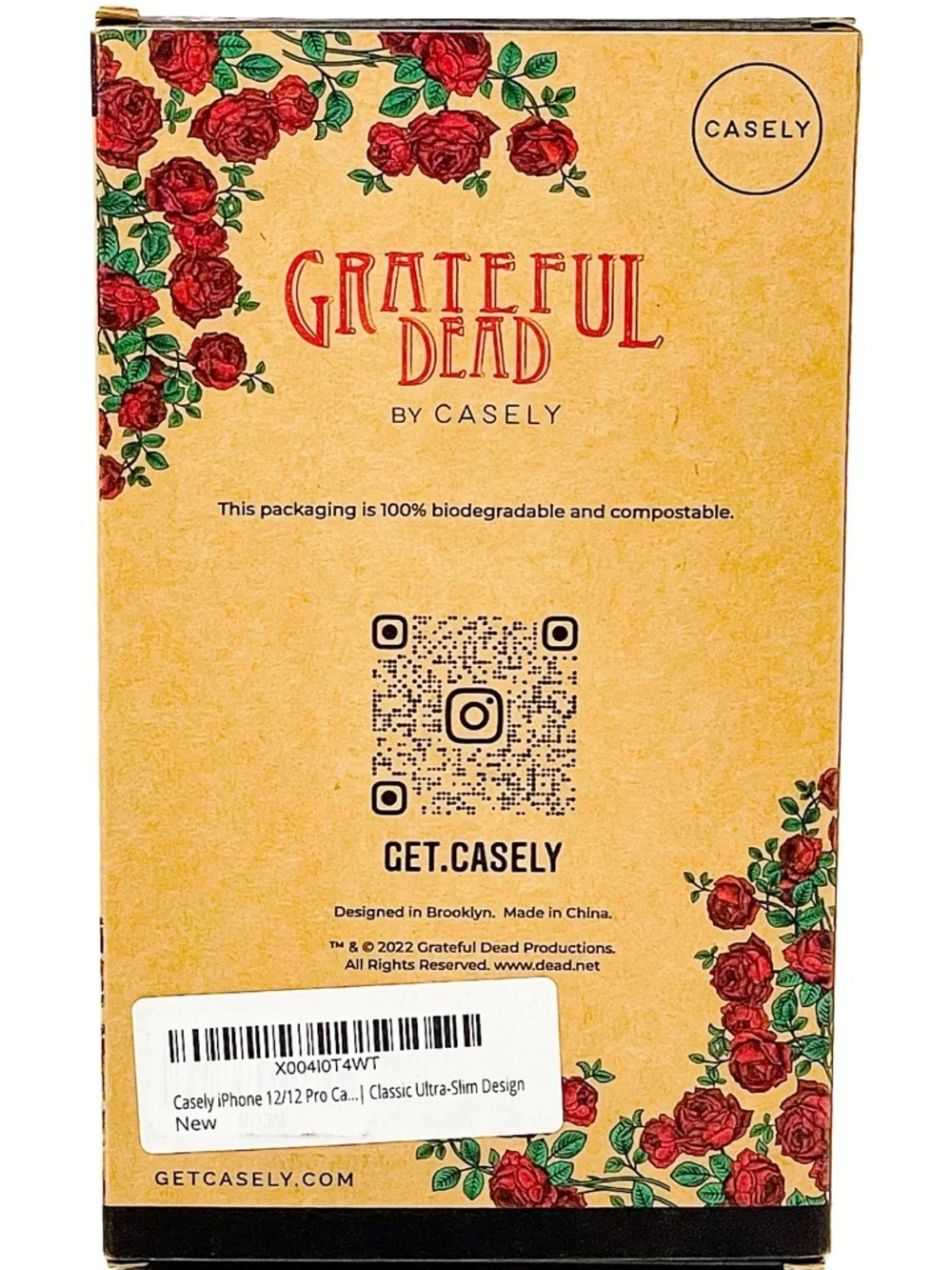 Grateful Dead iPhone 12/12 Pro Holographic Case by Casely